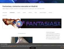 Tablet Screenshot of fantasiasx.com